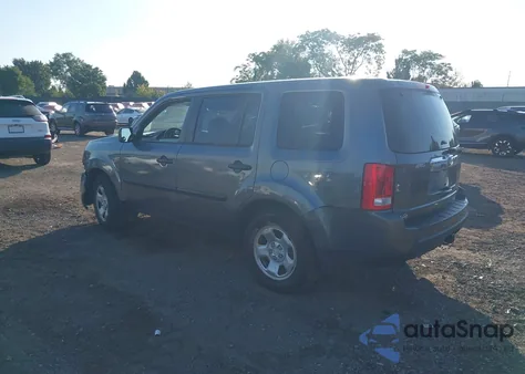 2010 Honda Pilot Lx from USA, damaged, VIN 5FNYF4H2XAB003957